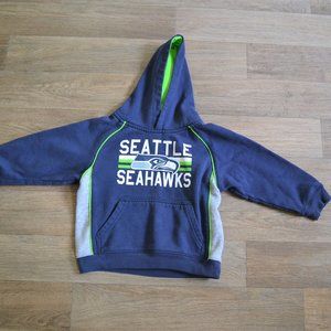 NFL Team Apparel  Seattle Seahawks Toddler Hoodie Size 4T